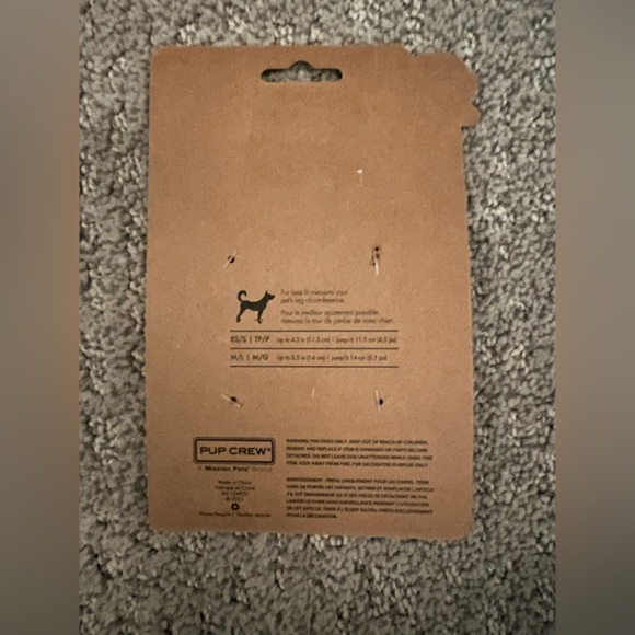 NWT Puppy Crew Dog Socks Christmas M L Up to 5.5" Grips New - Picture 2 of 2